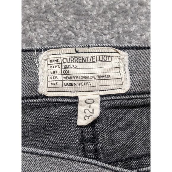 Current/Elliot Stiletto Sidewalk Jeans Women Size 32‎ Gray - Picture 2 of 15